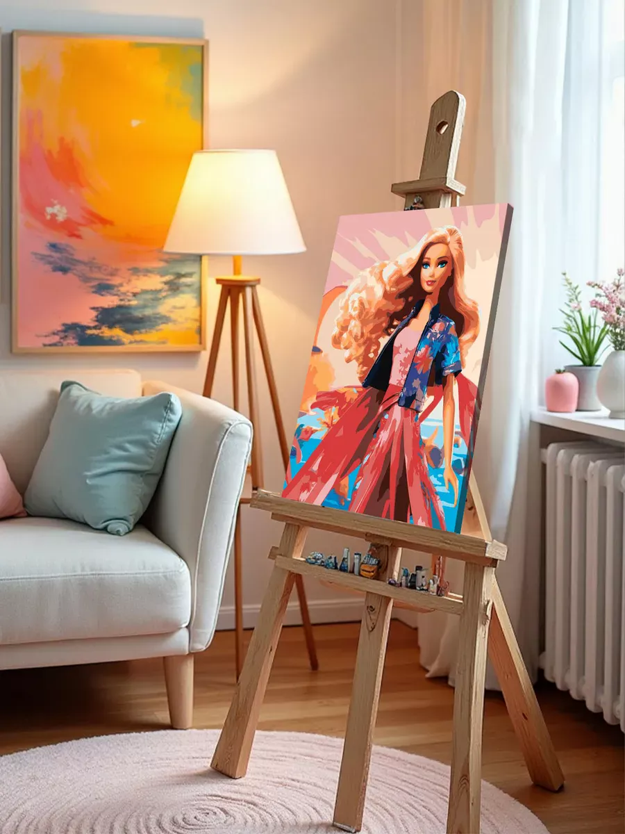 Картина по номерам «Барби: Кукла в тропиках» — картинка 9