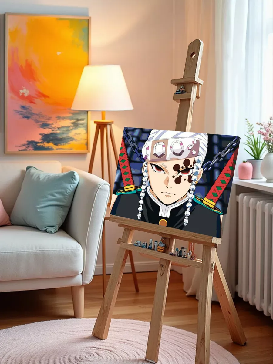 Картина по номерам «Клинок рассекающий демонов: Тенген Узуй» — картинка 10