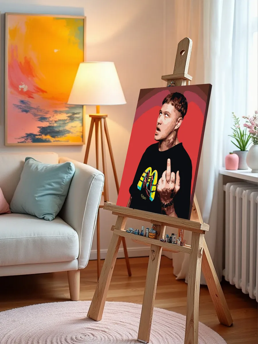 Картина по номерам «CMH: Руслан Crazy Mega Hell 5» — картинка 9