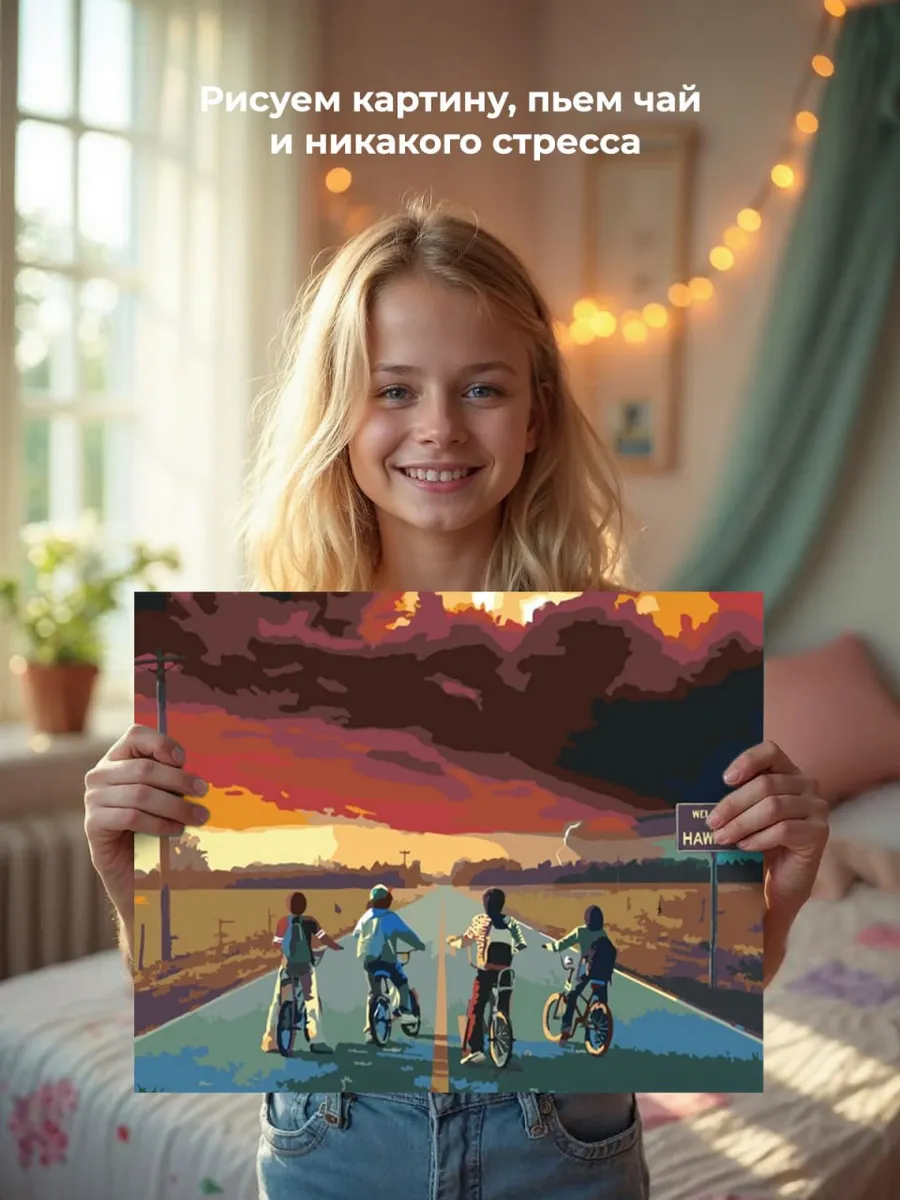 Картина по номерам «CMH: Руслан Crazy Mega Hell Арт» — картинка 6