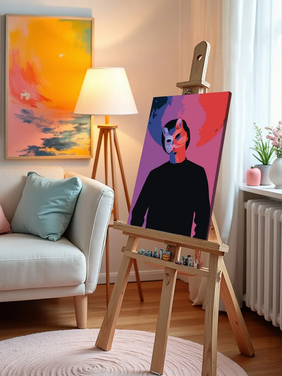 Картина по номерам «Vspak: В маске» — картинка 9