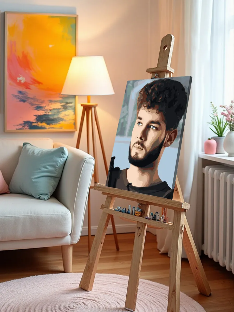 Картина по номерам «Твич стримеры Хазяева: Влад Куертов» — картинка 10