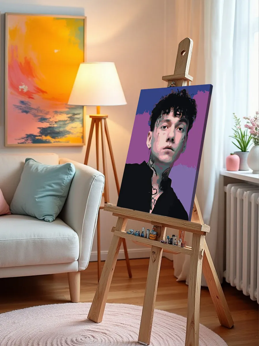 Картина по номерам «Три дня дождя: Глеб Викторов 2» — картинка 9