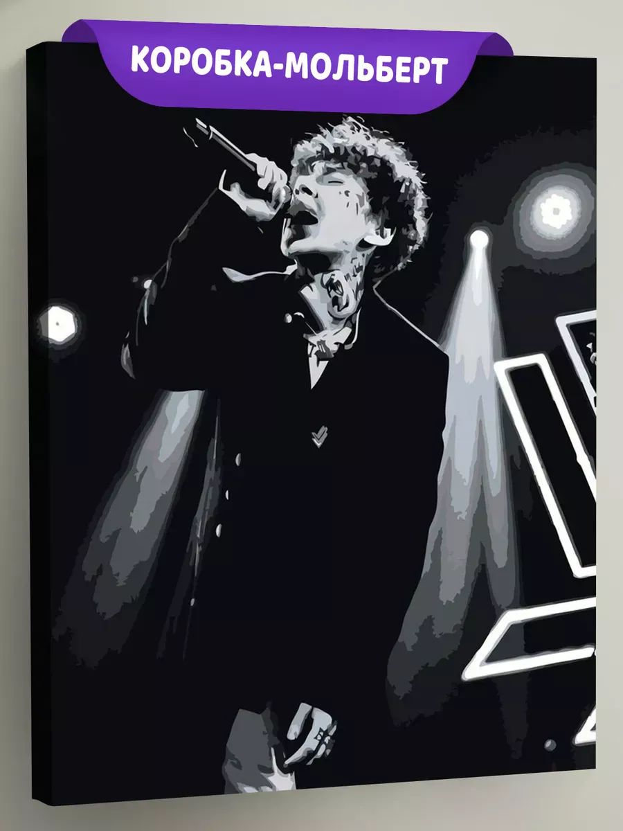 Картина по номерам «Три дня дождя: Глеб на концерте» Картина по номерам «Три дня дождя: Глеб на концерте»