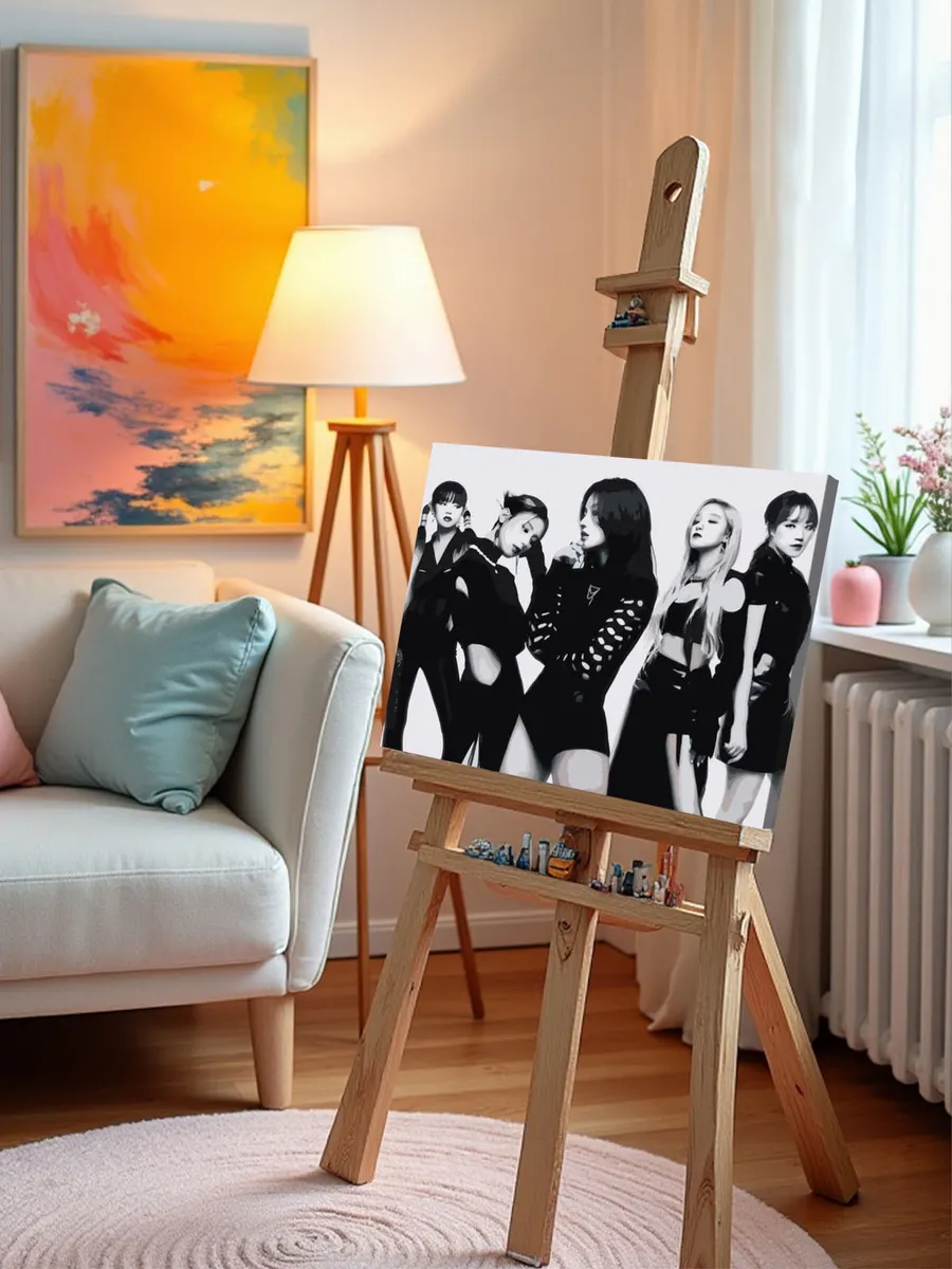 Картина по номерам «K-POP группа (G)I-dle Джи Айдл» — картинка 9