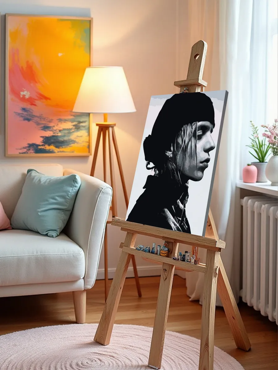 Картина по номерам «Рэпер Pharaoh Фараон 5» — картинка 9