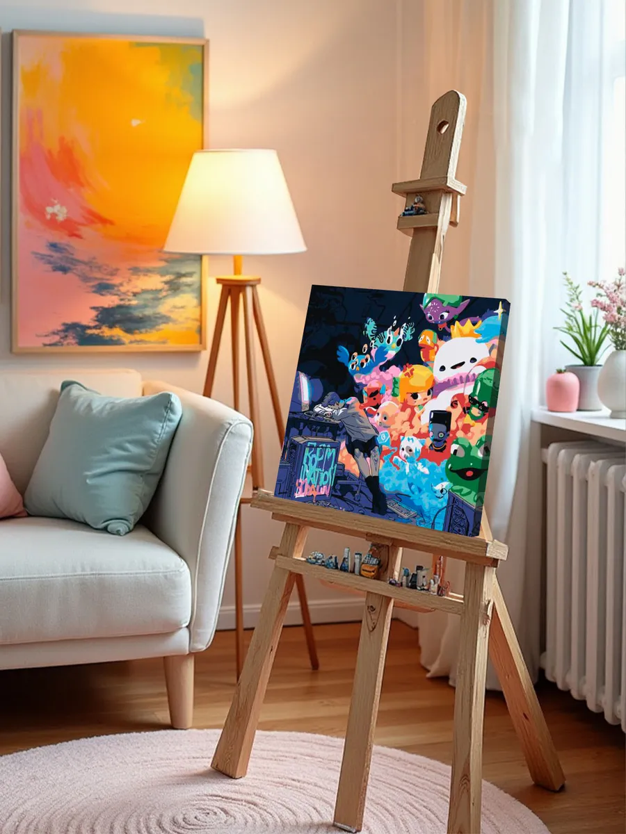 Картина по номерам «Рэпер Soda Luv Сода Лав обложка альбома» — картинка 9