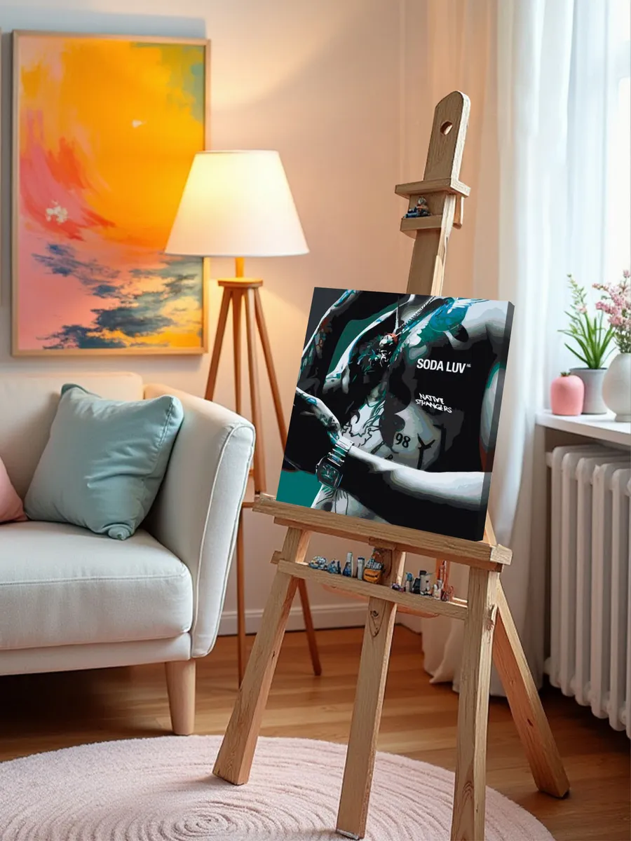 Картина по номерам «Рэпер Soda Luv Сода Лав обложка альбома 2» — картинка 9