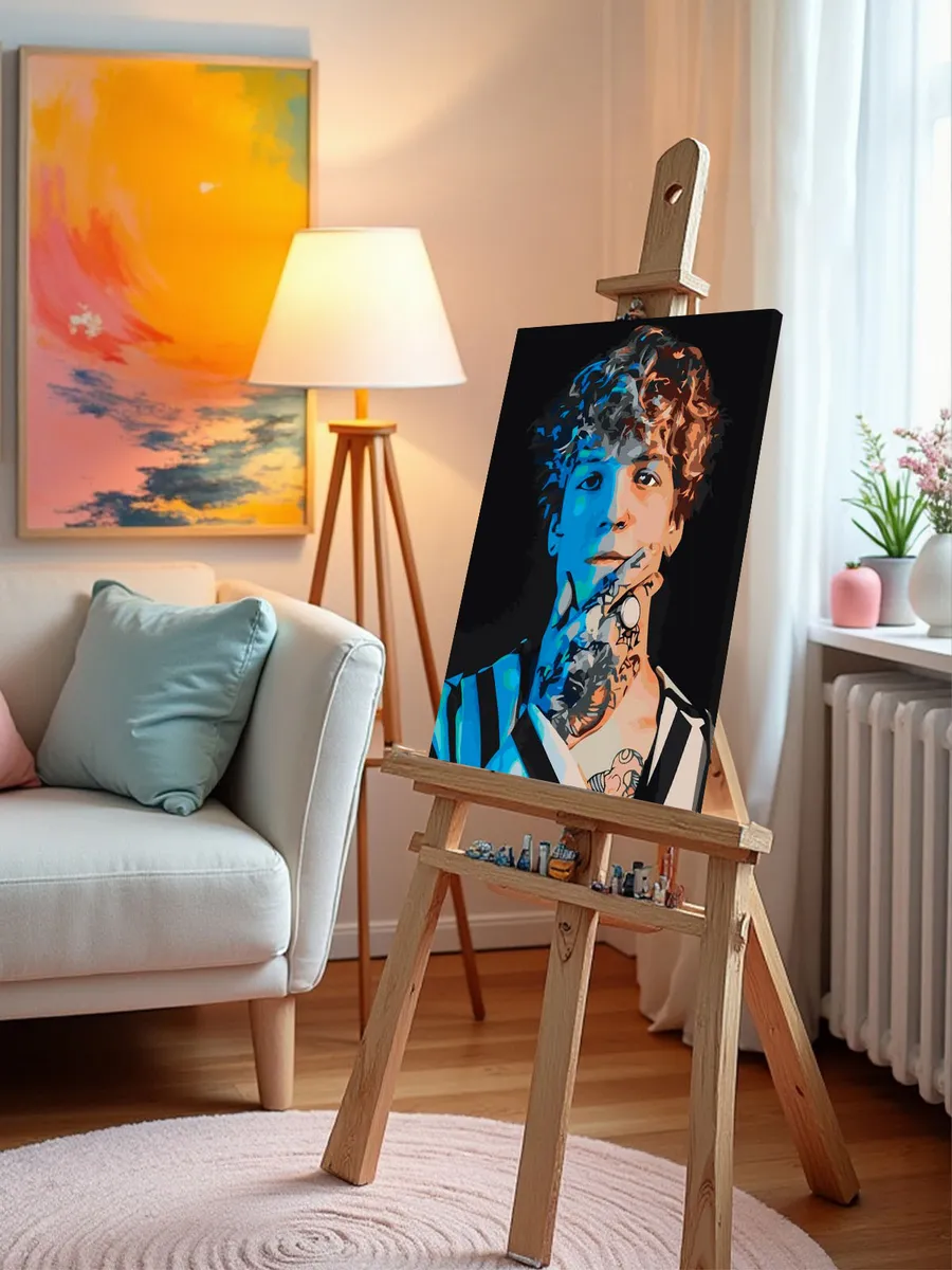 Картина по номерам «Рэпер Soda Luv Сода Лав 4» — картинка 9