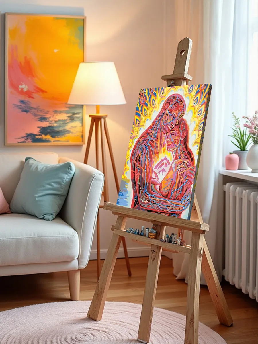 Картина по номерам «Соединение душ» — картинка 9