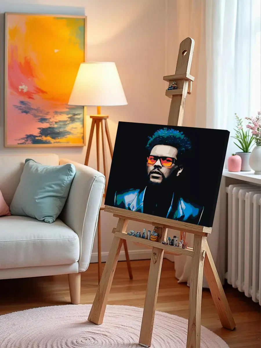 Картина по номерам «Музыкант The Weeknd Викенд 14» — картинка 9