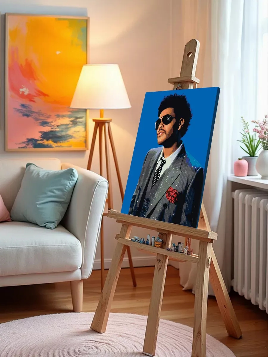 Картина по номерам «Музыкант The Weeknd Викенд 16» — картинка 9