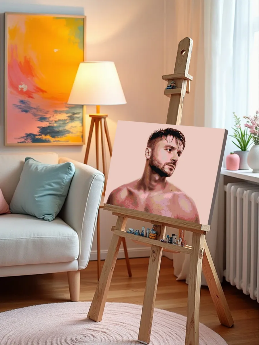 Картина по номерам «Российский музыкант Сергей Лазарев 15» — картинка 9