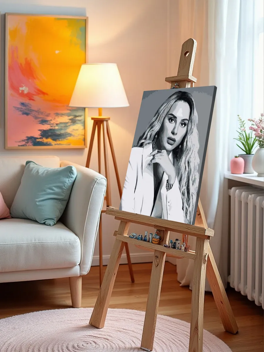 Картина по номерам «Российская певица Анна Асти Anna Asti 3» — картинка 9