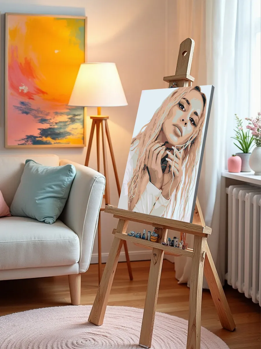 Картина по номерам «Российская певица Анна Асти Anna Asti 14» — картинка 9