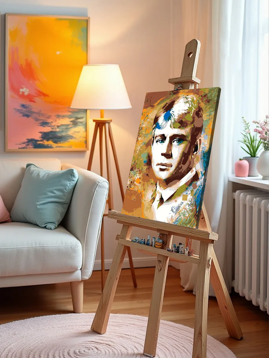 Картина по номерам «Поэт Сергей Есенин арт» — картинка 9