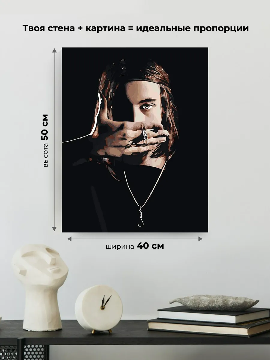 Картина по номерам «Рэпер Heronwater 5» — картинка 3