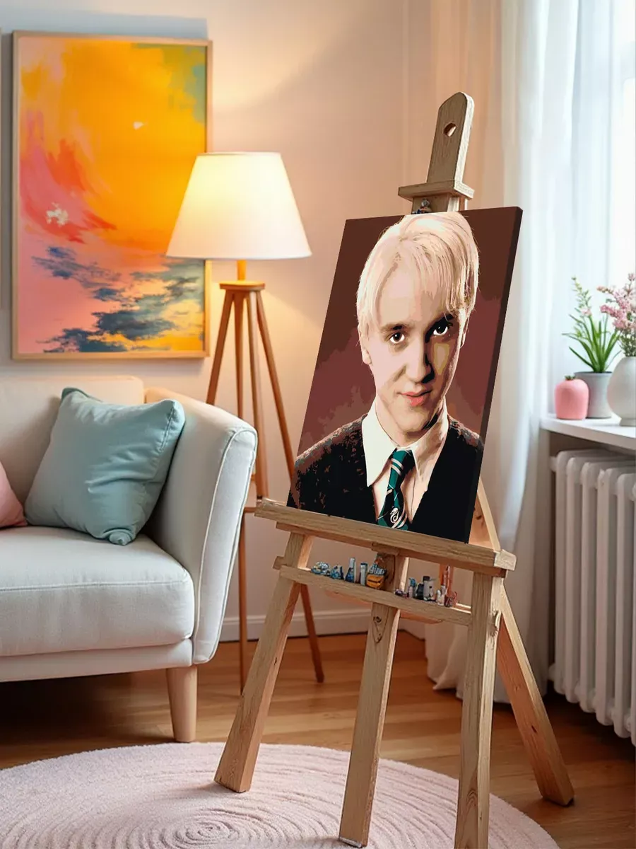 Картина по номерам «Гарри Поттер: Драко Малфой 2» — картинка 9