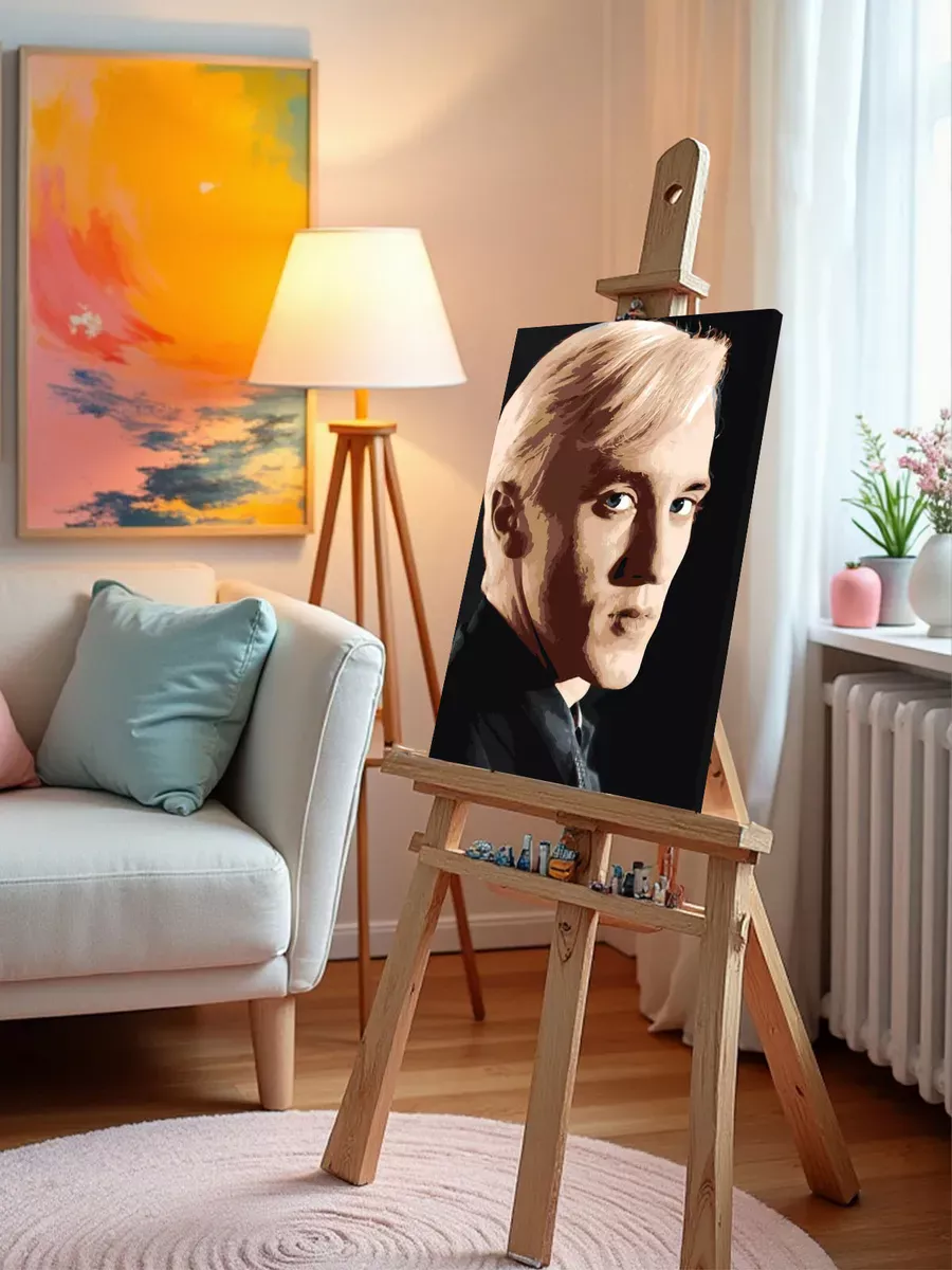 Картина по номерам «Гарри Поттер: Драко Малфой 6» — картинка 9