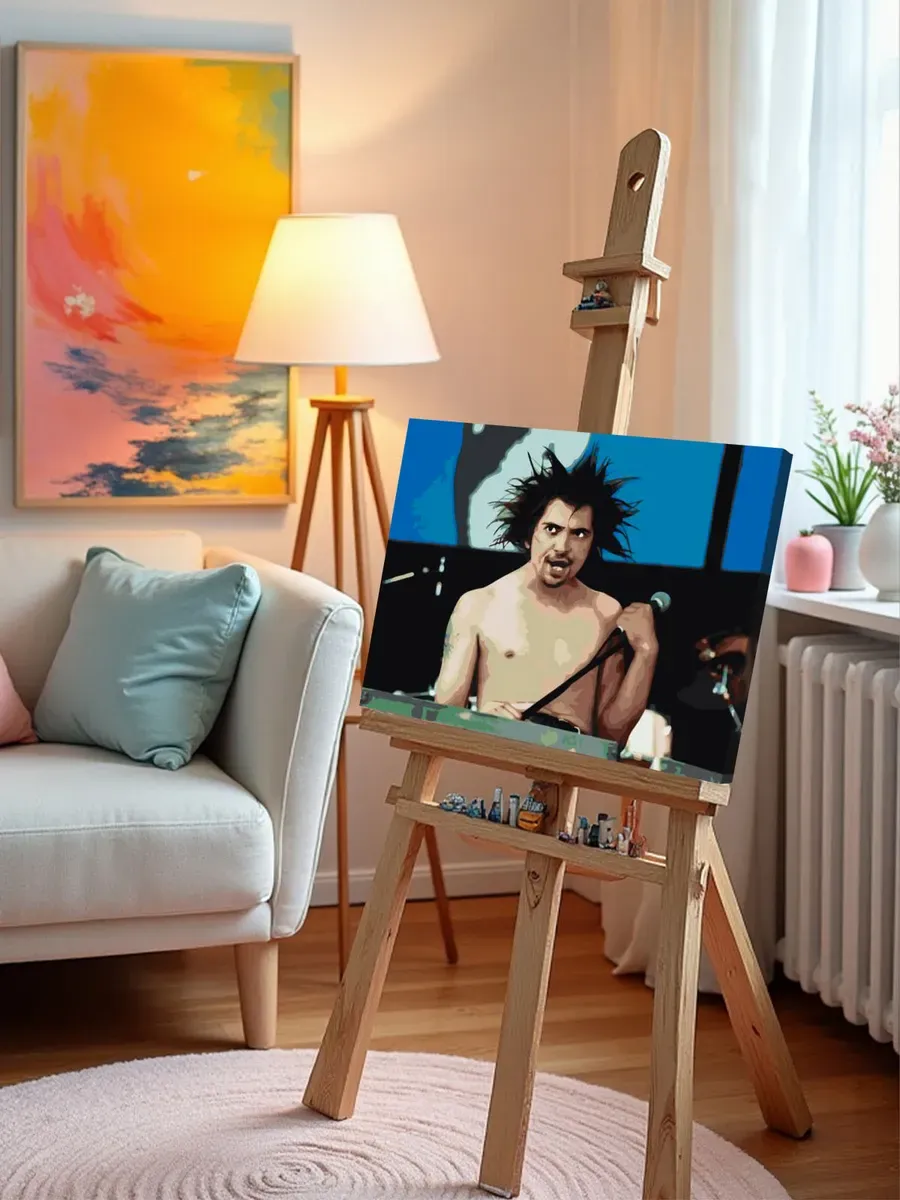 Картина по номерам «КиШ Король и Шут рок: Михаил Горшенев 12» — картинка 9