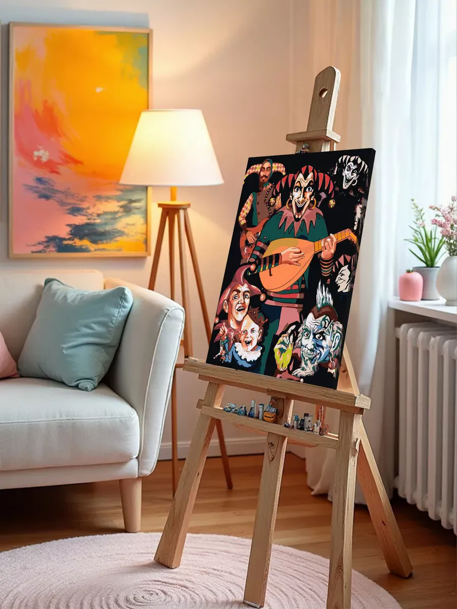 Картина по номерам «КиШ Король и Шут рок: Все альбомы арт 2» — картинка 10