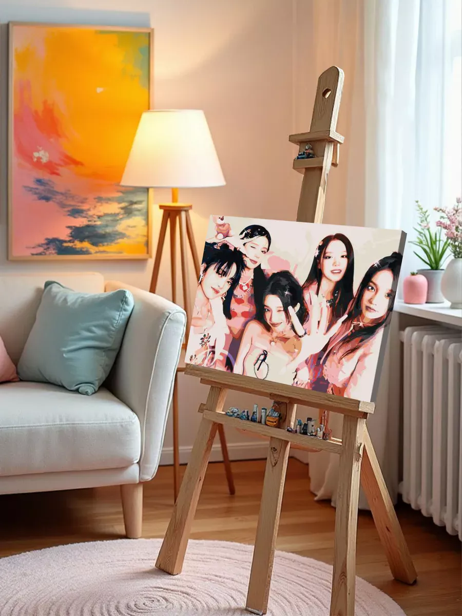 Картина по номерам «KPOP кпоп группа GI-dle Джи Айдл 40х50» — картинка 9