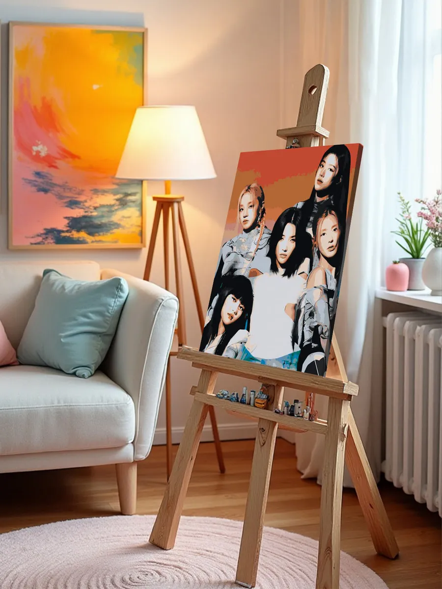 Картина по номерам «KPOP кпоп группа GI-dle Джи Айдл 40х50» — картинка 9