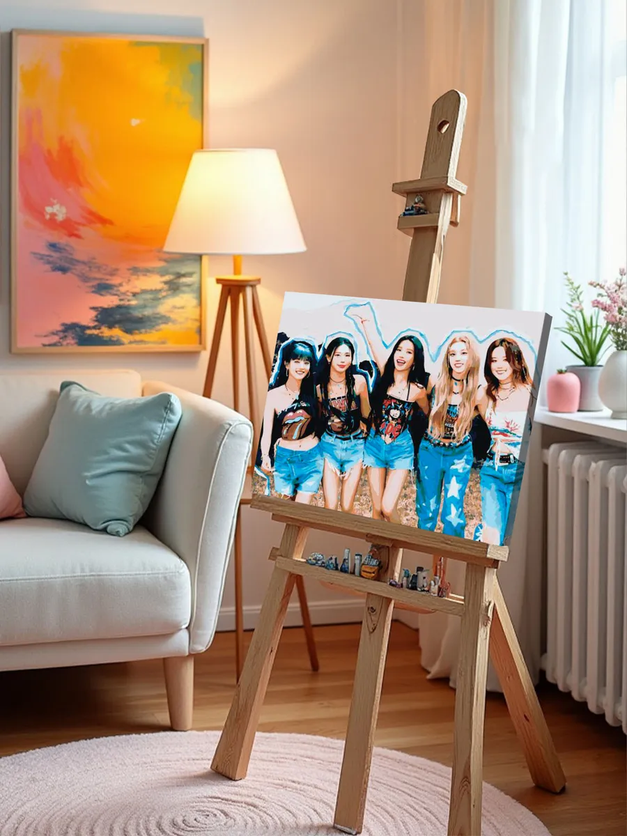 Картина по номерам «KPOP кпоп группа GI-dle Джи Айдл 40х50» — картинка 9