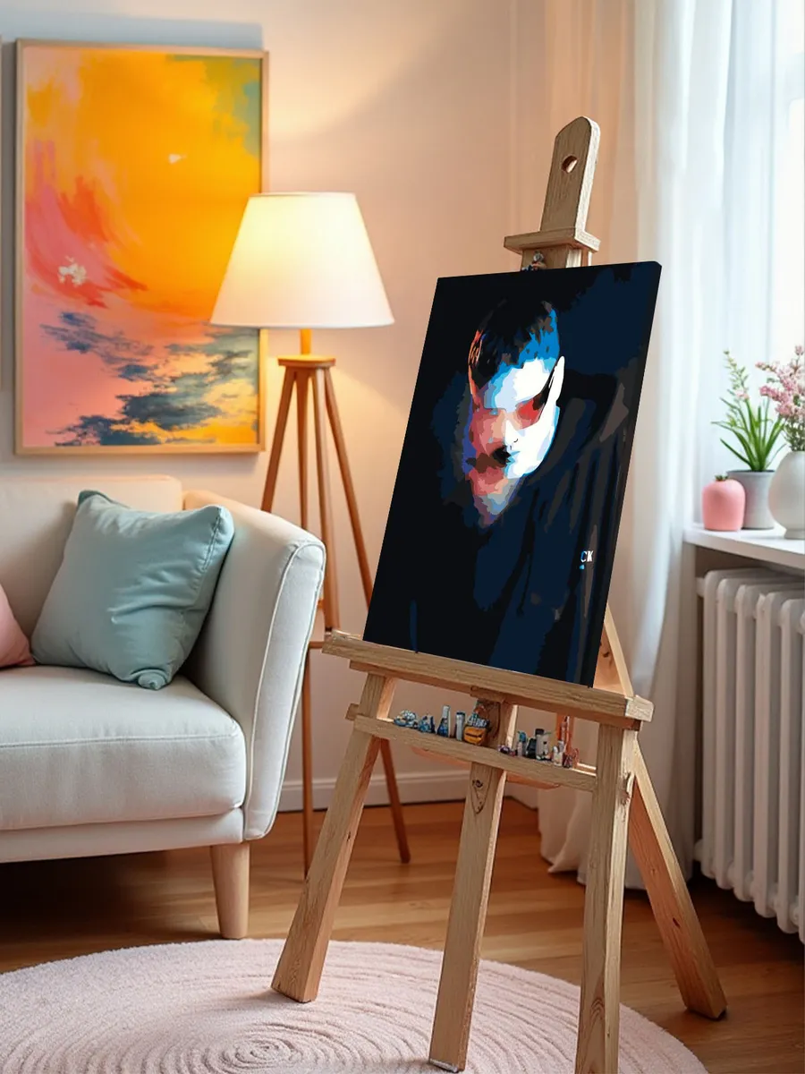 Картина по номерам «CMH: Руслан Crazy Mega Hell минимализм» — картинка 9