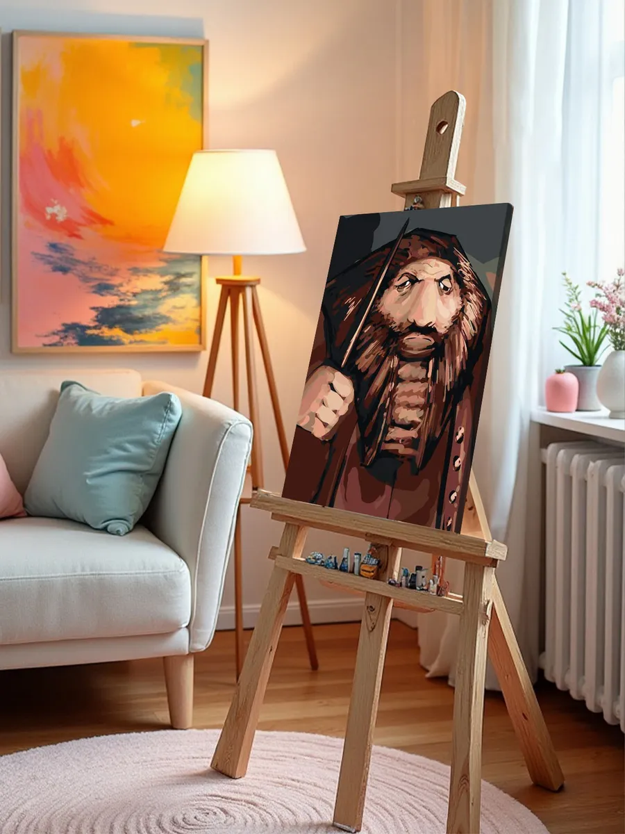 Картина по номерам «Хагрид мем, Гарри Поттер игра 40х50» — картинка 9