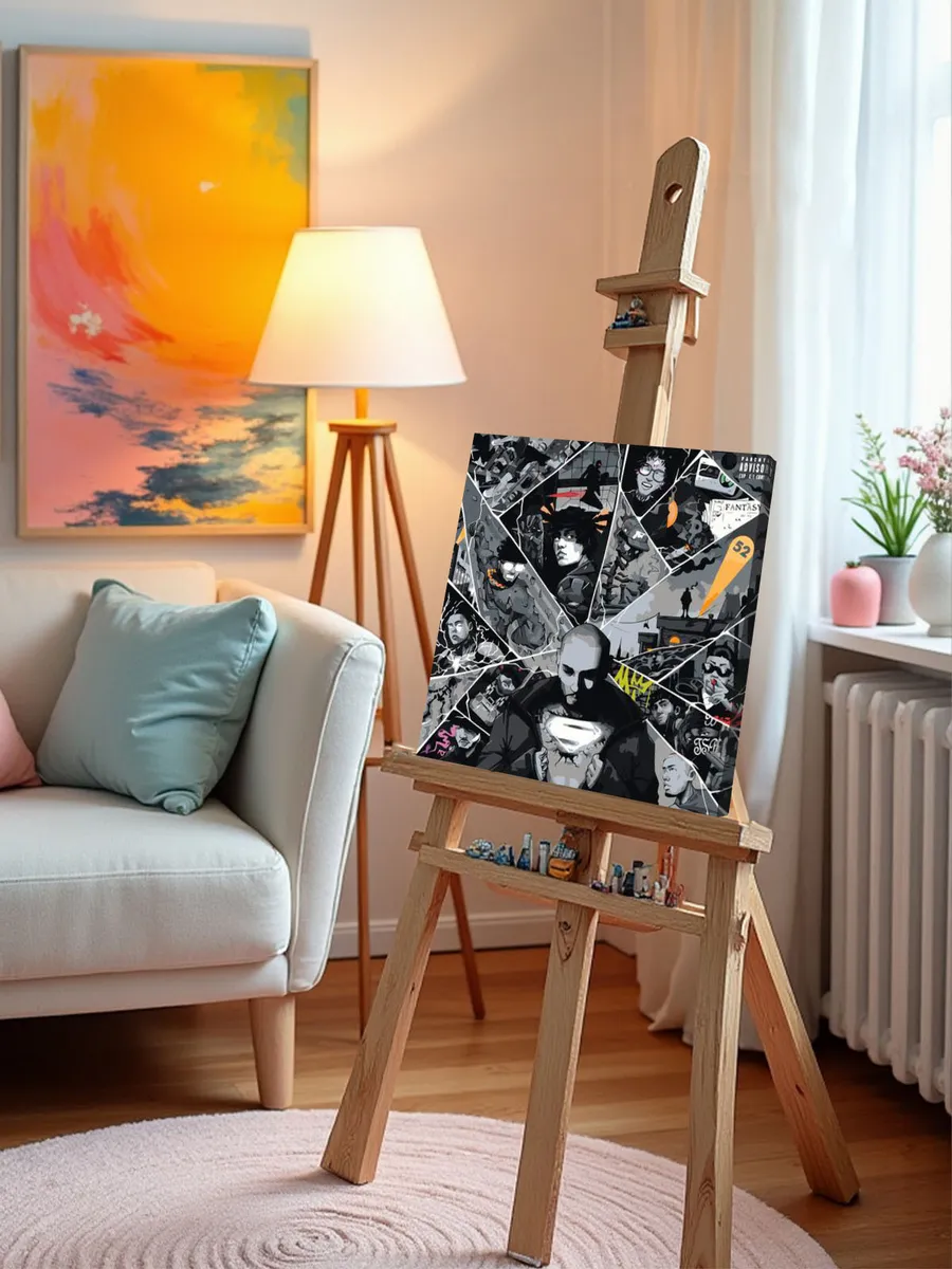 Картина по номерам «Скриптонит рэпер Адиль: Fantasy Mixtape» — картинка 9