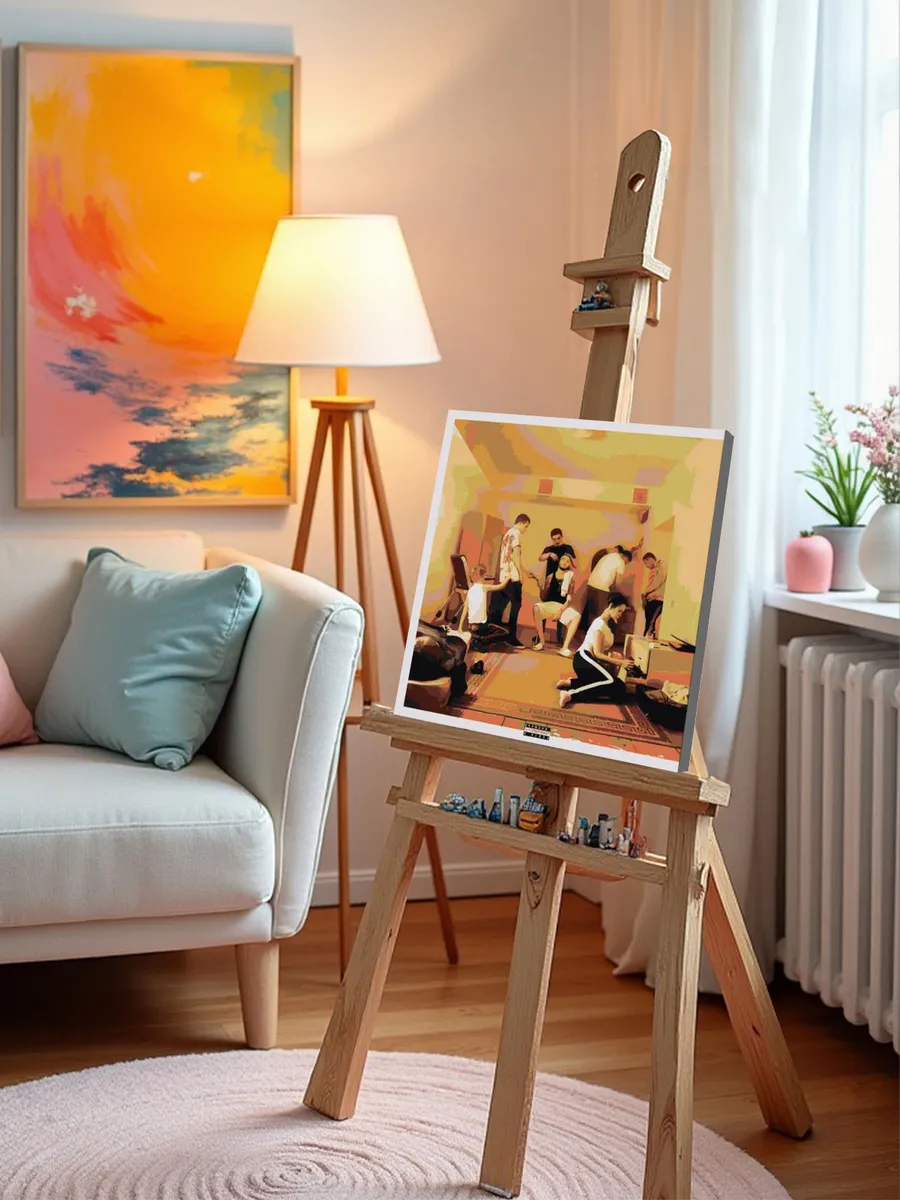 Картина по номерам «Скриптонит рэпер Адиль: Улица 36» — картинка 9