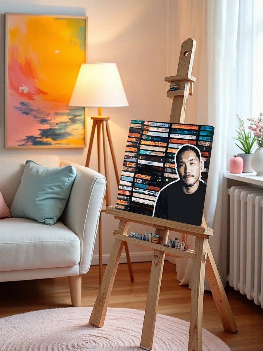 Картина по номерам «Скриптонит рэпер Адиль: альбом 2004» — картинка 9