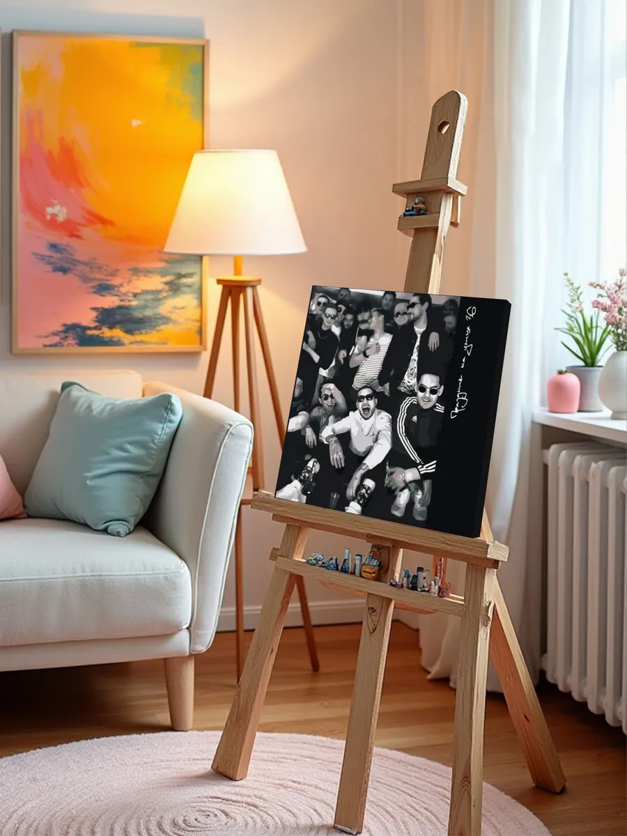 Картина по номерам «Скриптонит рэпер Адиль: Праздник на улице» — картинка 9