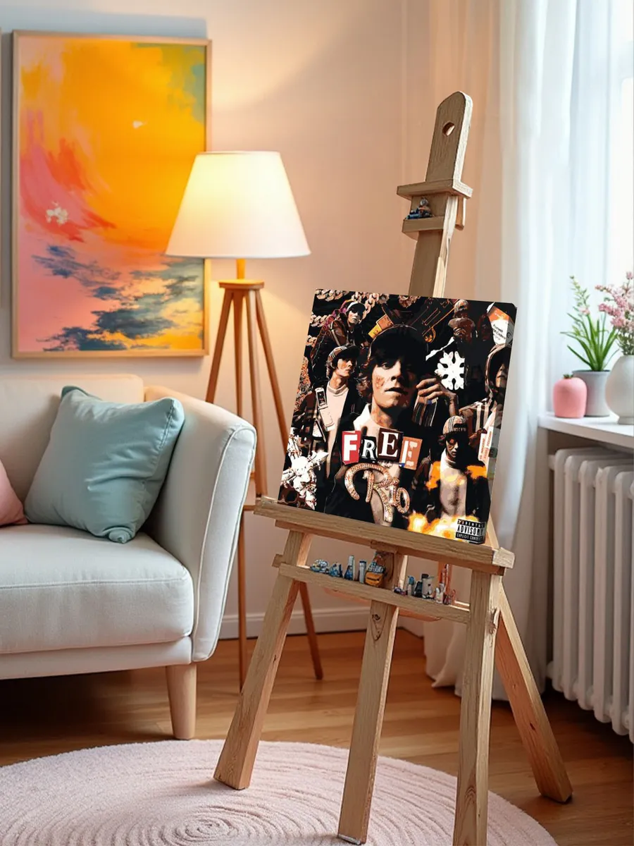 Картина по номерам «OG buda ОГ буда рэпер: FREERIO 40х40» — картинка 9