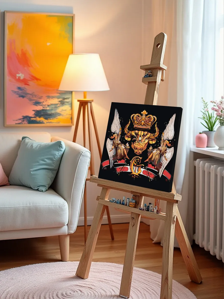 Картина по номерам «Рок и рэп музыкант Джизус DZHIZUS альбом» — картинка 9