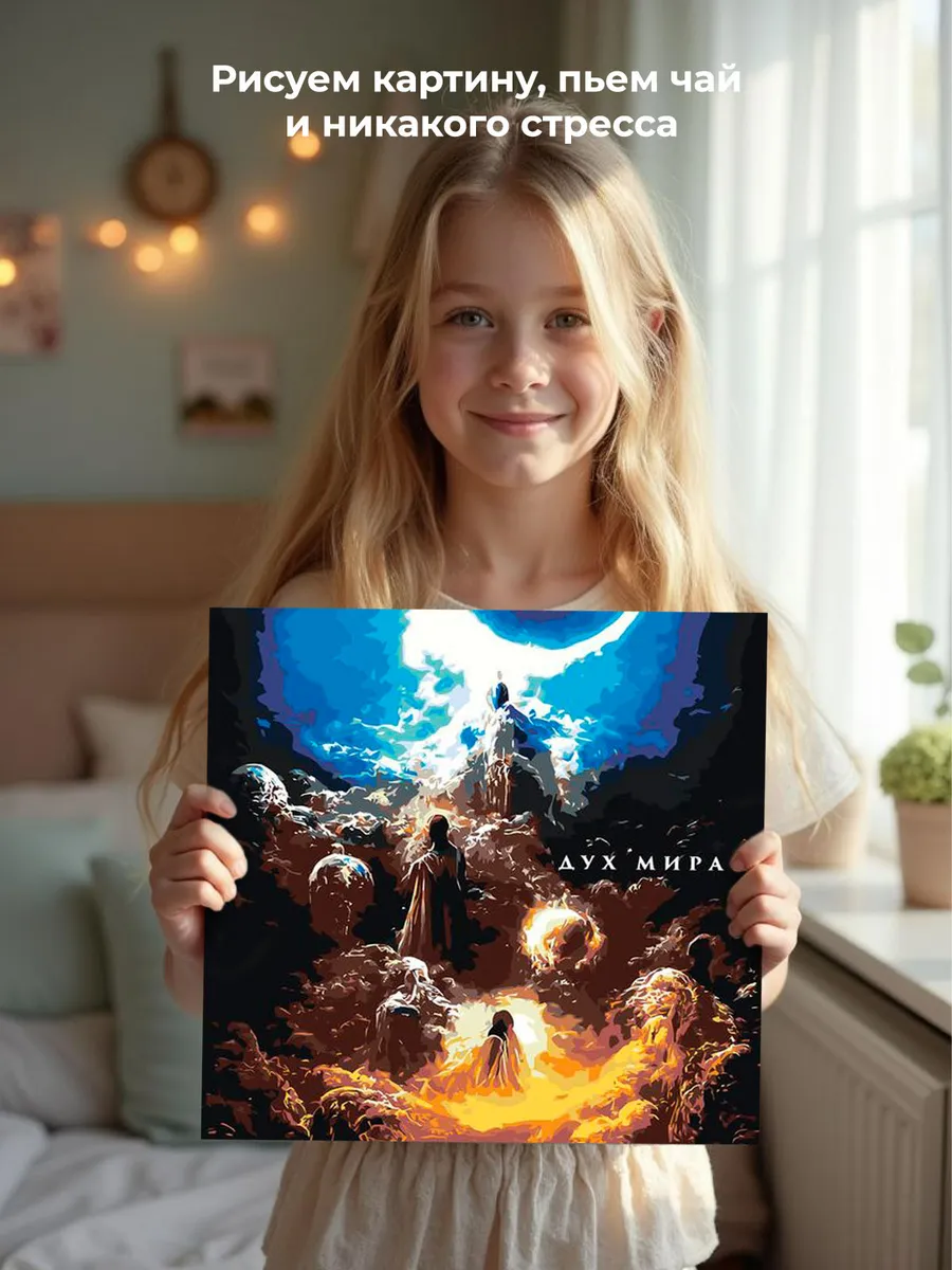 Картина по номерам «Рок и рэп музыкант Джизус DZHIZUS альбом» — картинка 6