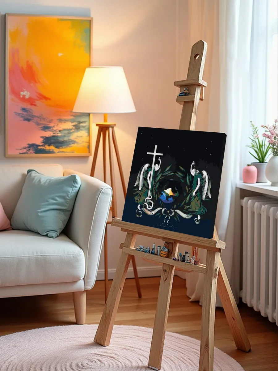 Картина по номерам «Рок и рэп музыкант Джизус DZHIZUS альбом» — картинка 9