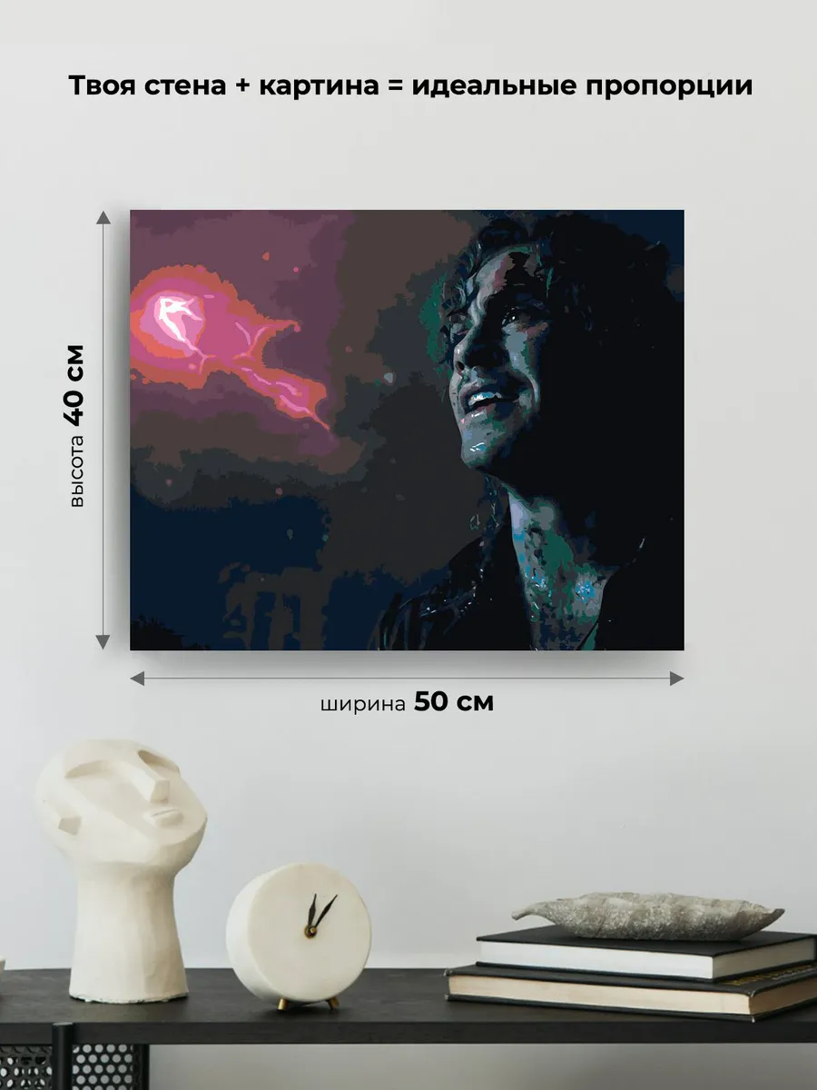 Картина по номерам «Очень странные дела ОСД: Билли 40x50» — картинка 3