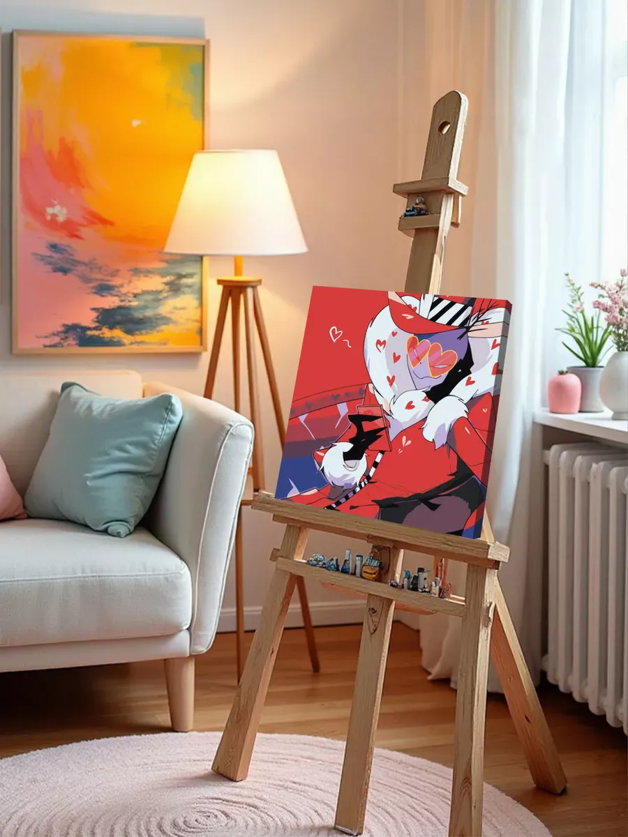 Картина по номерам «Отель Хазбин (Харбин): Валентино 40x40» — картинка 9