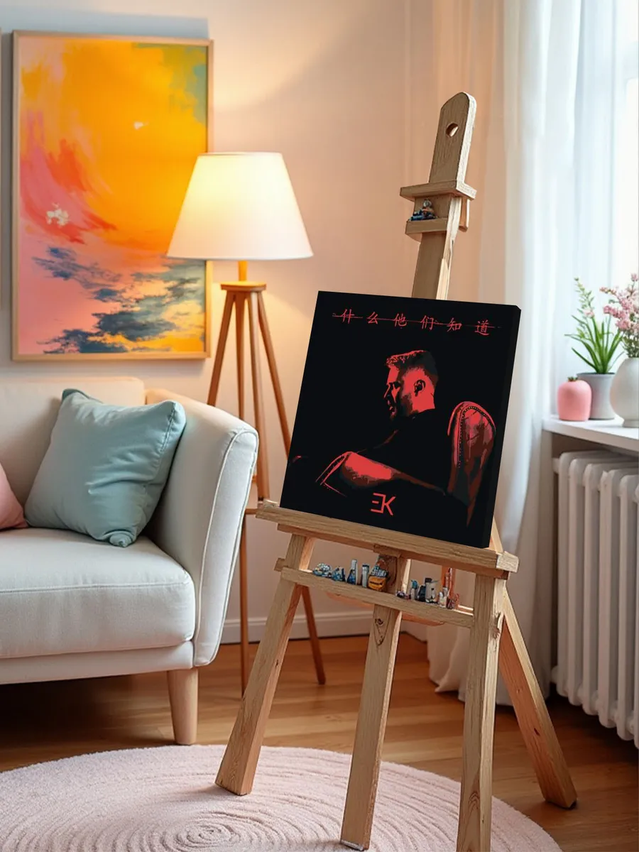 Картина по номерам «Егор Крид: альбом Что они знают 40x40» — картинка 9