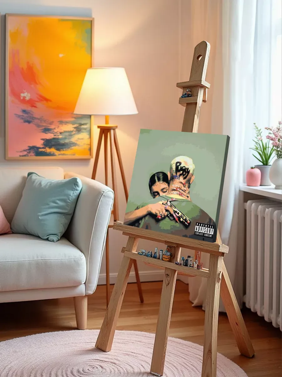 Картина по номерам «Егор Крид: альбом Pussy Boy, обложка» — картинка 9