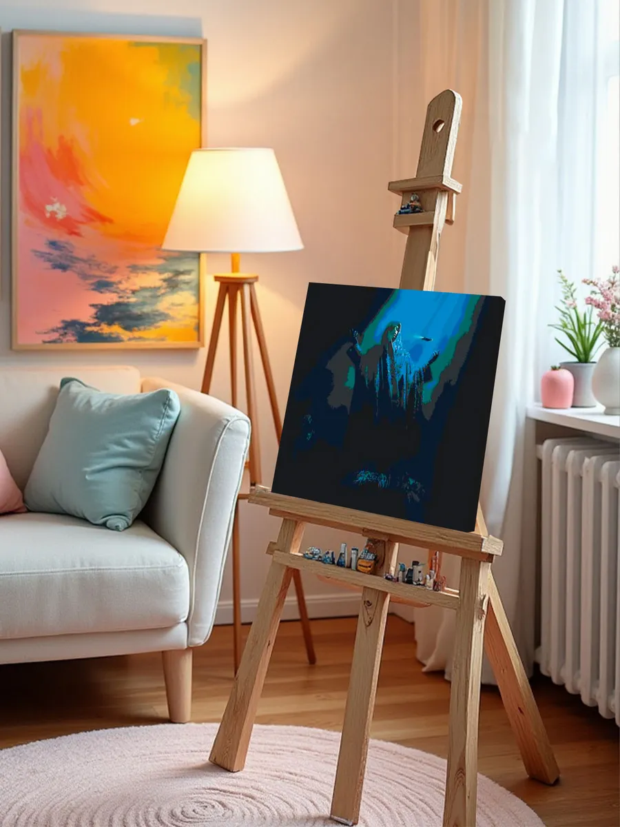 Картина по номерам «Рэпер Фараон Pharaoh: альбом обложка» — картинка 9