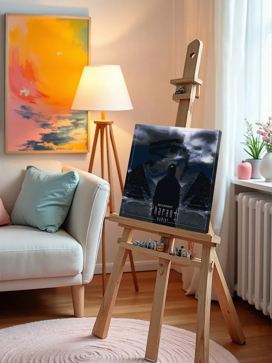 Картина по номерам «Рэпер Фараон Pharaoh: альбом УАДЖЕТ» — картинка 9