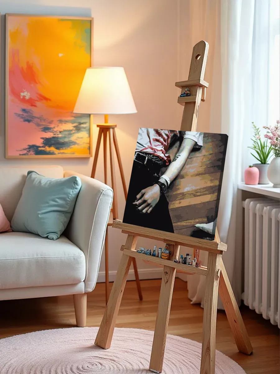 Картина по номерам «Рэпер Фараон Pharaoh: альбом Dolor» — картинка 9