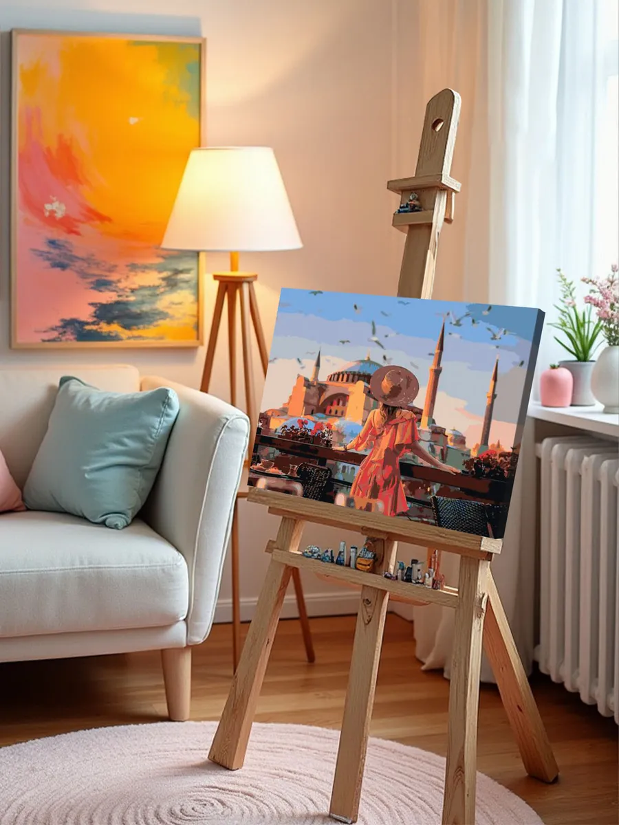 Картина по номерам «Стамбул, Турция: мечеть Айя-София 40х50» — картинка 9