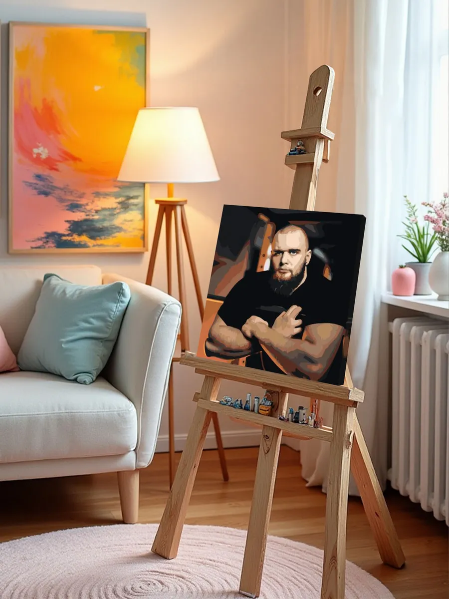 Картина по номерам «Твич стримеры Хазяева: Данила Горилла» — картинка 10