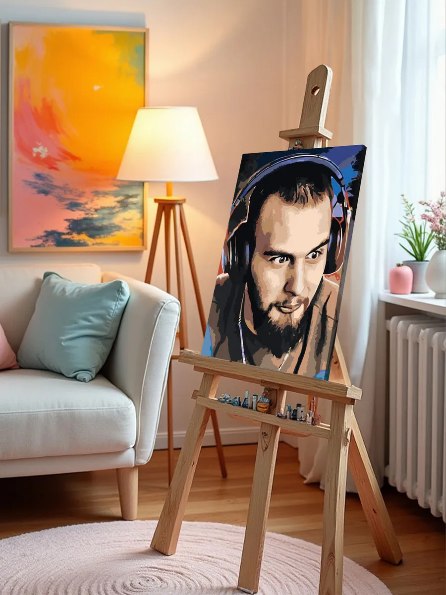 Картина по номерам «Твич стримеры Хазяева: Данила Горилла» — картинка 10