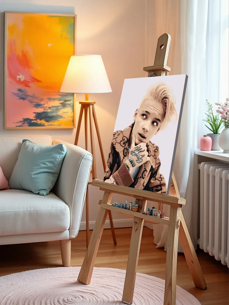 Картина по номерам «Блогер и музыкант Егор Шип 40x50» — картинка 9