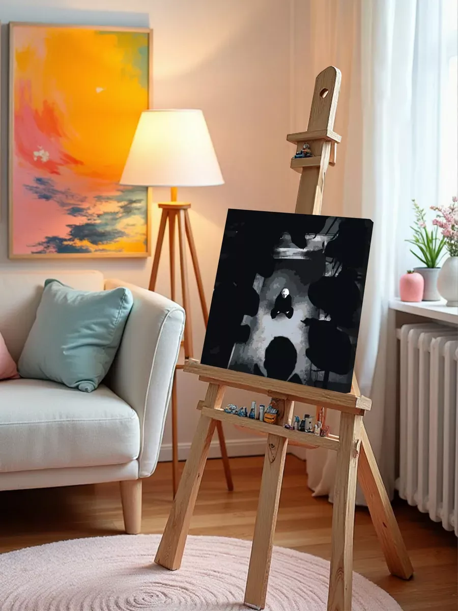 Картина по номерам «Рэпер Шайни, Никита Поляков: Аутсайдер» — картинка 9